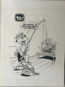 Original Publicidad Canal 13, 1982.