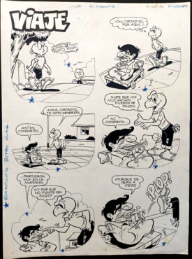 Paginas Original Condorito, INEDITO.