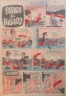 Viñeta Original Condorito, año 1984.