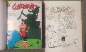 Portada Original Condorito #61, 1977.